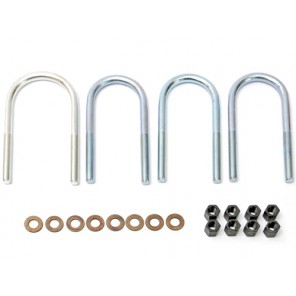 ubolt kit Jeep Wrangler YJ 87 - 95, framaksel, 4 stk