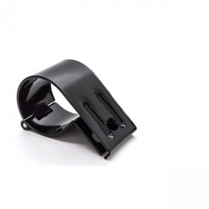 Lykteklammer 70 mm, sort pulverlakk  (OBS 1 STK)