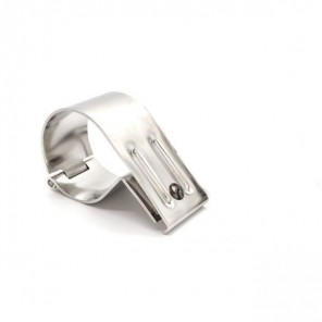 Lykteklammer 60 mm, rustfri  (OBS 1 STK)