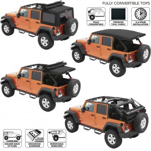Bestop Supertop Ultra Jeep JK 4 door